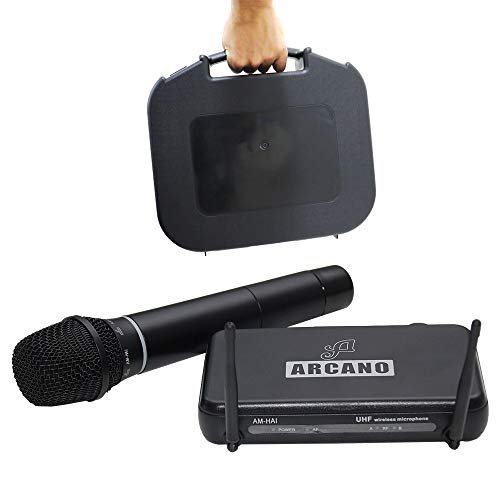 Microfone Sem Fio UHF com 1 Transmissor Arcano AM-HA1