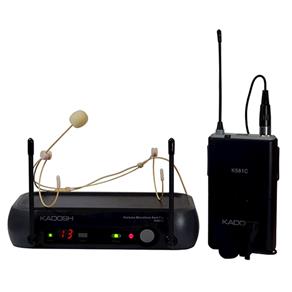 Microfone Sem Fio UHF Headset Kadosh K 581C