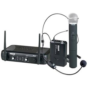 Microfone Sem Fio UHF Headset Vokal VWR25