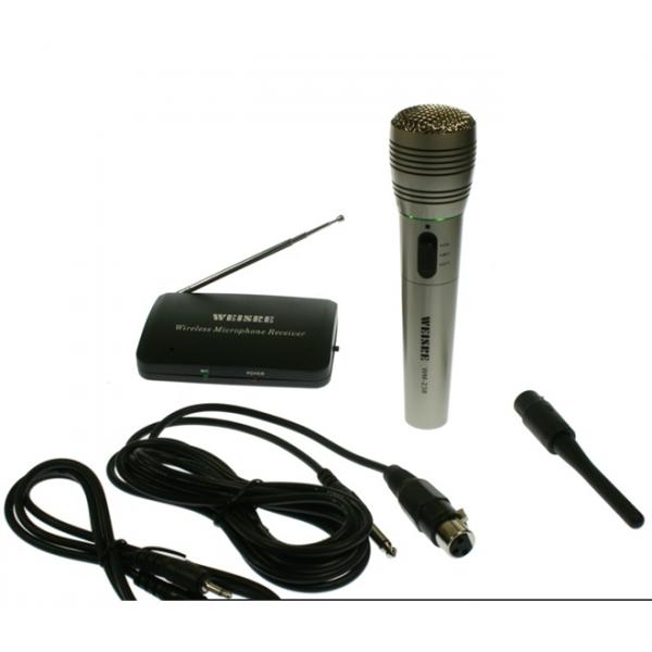 Microfone Sem Fio Uhf Karaoke Professional Wireless Bivolt - Gimp