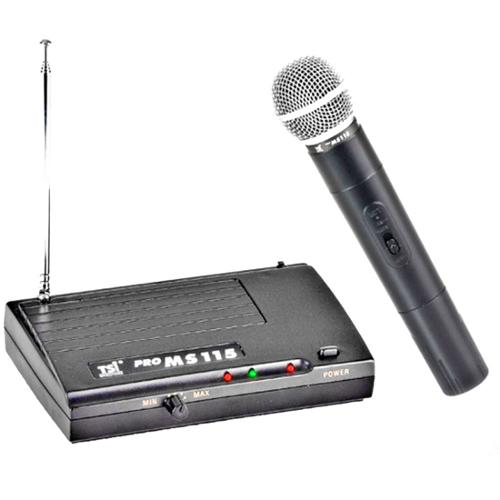 Microfone Sem Fio Vhf Tsi Ms 115