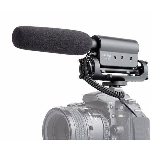 Microfone Sgc-598 para Filmadoras e Câmeras Dslr