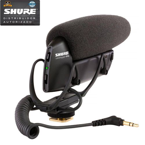 Microfone Shotgun para Câmeras Dslr e Filmadoras Hd Vp-83 - Shure
