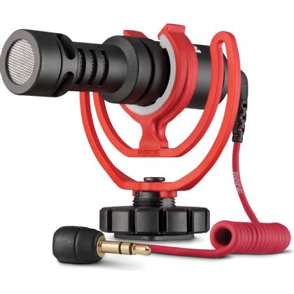 Microfone Shotgun Rode VideoMicro Ultra Compacto para Câmeras e Gravadores