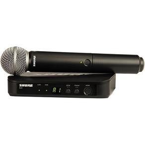 Microfone Shure BLX 24BR/ Beta 58-J10