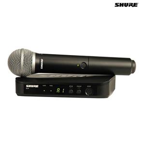 Microfone Shure Blx24br/Pg58-j10 Sem Fio Profissional