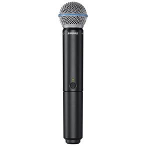 Microfone Shure Blx24br Sm58 Sem Fio com Estojo e Pilhas