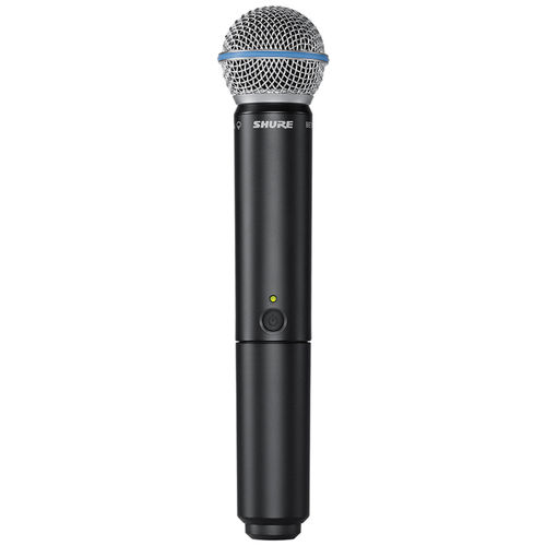 Microfone Shure Blx24br Sm58 Sem Fio com Estojo e Pilhas