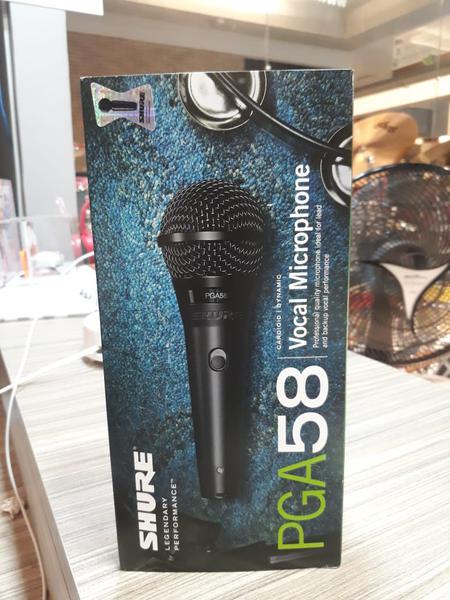 Microfone Shure Cardioide Pga58-lc