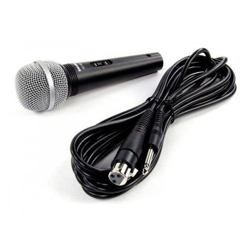 Microfone SHURE Dinâmico Unidirecional com Chave On/Off e Cabo - SV100 - Vocal