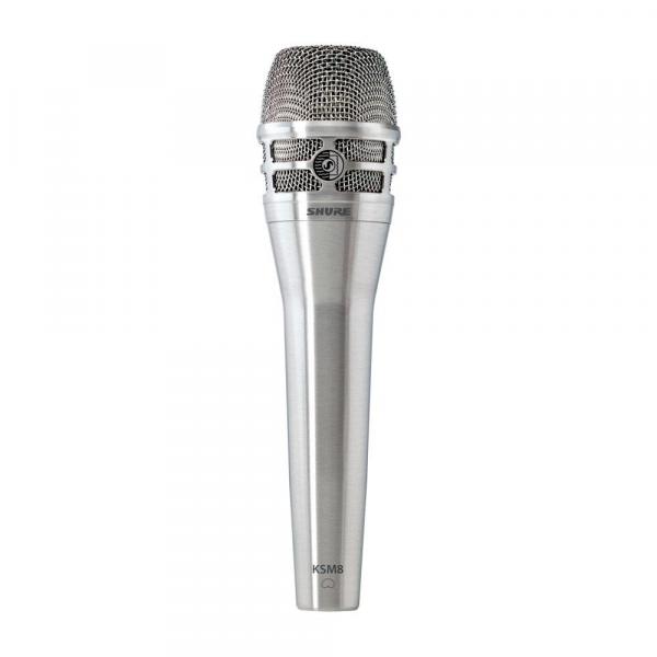 Microfone Shure KSM8/N Dualdyne Prata
