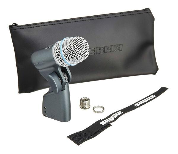 Microfone Shure para Instrumentos e Bateria Beta 56a