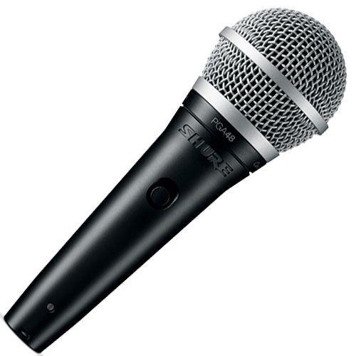 Microfone Shure Pga48 Dinamico C/ Fio Xlr