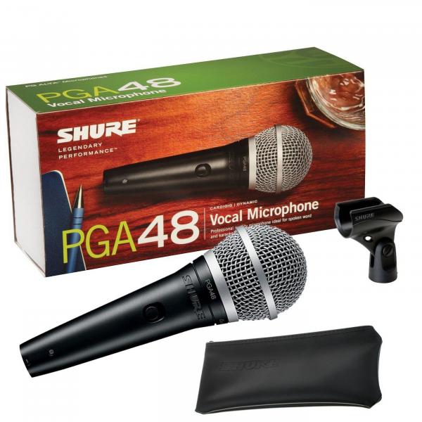 Microfone Shure Profissional Pga48 Lc