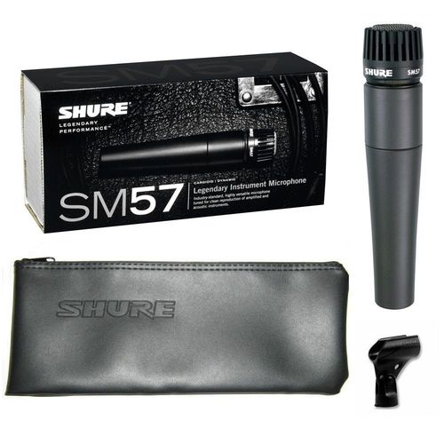 Microfone Shure Sm57 Lc Original Made In México Garantia