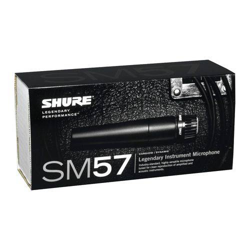 Microfone Shure Sm57 Lc Original Revenda Autorizada Shure Garantia 2 Anos