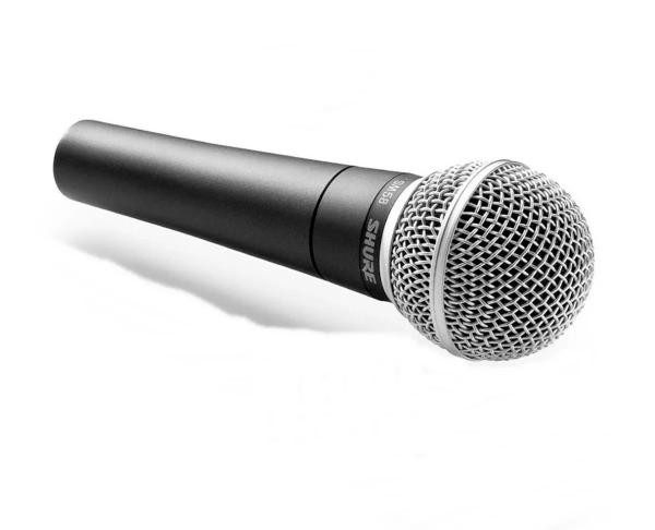 Microfone Shure Sm58-lc Vocal Cardióide Mão 2 Anos Garantia