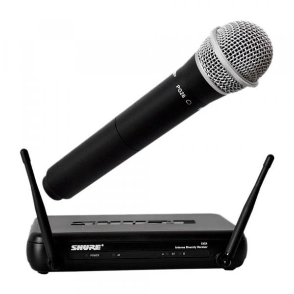 Microfone Shure SVX24BR de Mão PG28