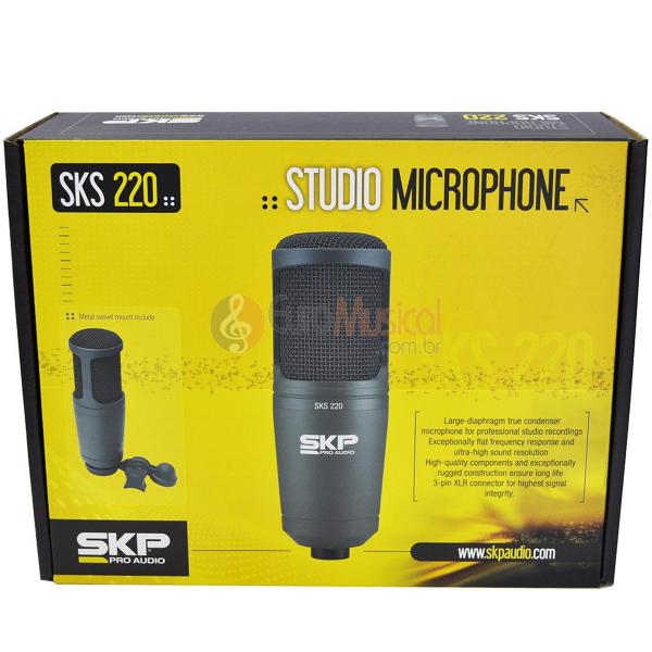 Microfone SKP Condensador SKS-220