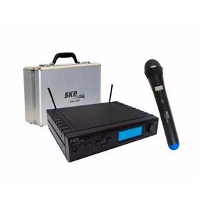 Microfone SKP Digital Sem Fio UHF295 - AC1034