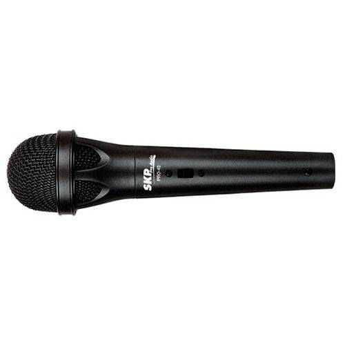 Microfone Skp Pro-40 Dinâmico Unidirecional 50hz