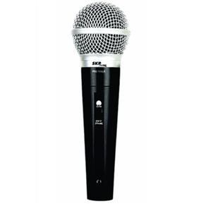 Microfone SKP PRO-58 XLR Fio Profissional Dinâmico