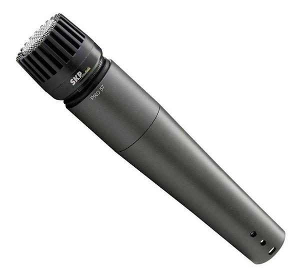 Microfone Skp Pro57 P/ Amplificadores, Caixa E Sopro