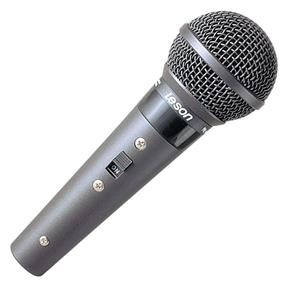 Microfone Sm-58 B Preto Fosco Cardioide Cabo 5Mts Leson