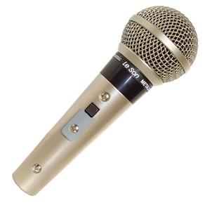 Microfone SM-58 P4 Leson Cardioide com Cabo 5M com Suporte