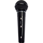 Microfone Sm 58 P4 Preto Brilhante Cardióide Profissional Leson