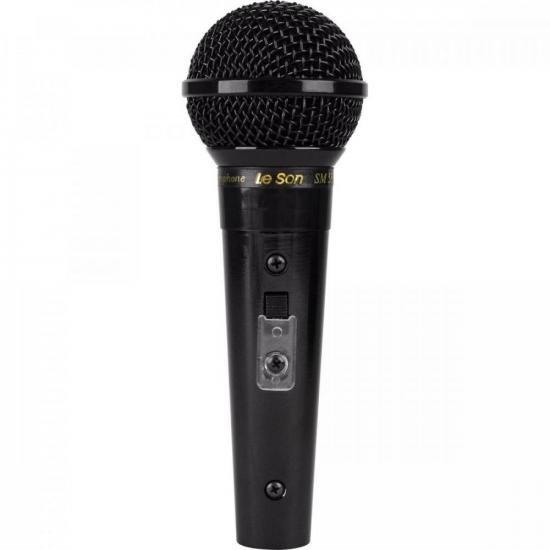 Microfone P4 Preto Brilhante Le Son - Leson