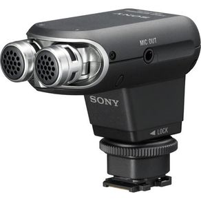 Microfone Sony ECM-XYST1M Estéreo para Sapata Multi-Interface