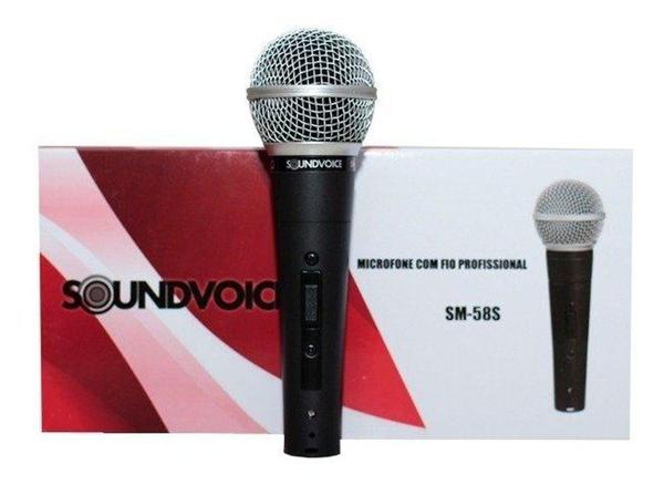 Microfone Soundvoice, Modelo SM 58 S