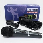 Microfone Super Cardióide Dinâmico Csr Md2400sb