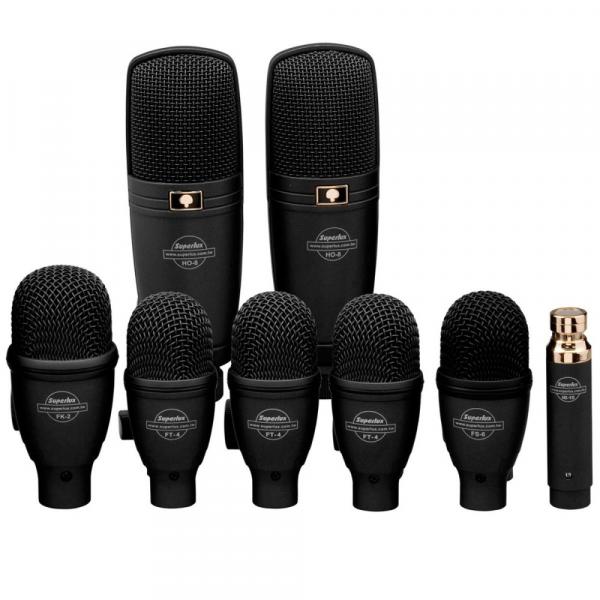 Microfone Superlux DRK- F5H3 Kit