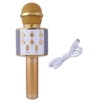 Microfone Telefone Cantando Microfone sem fio Nacional Karaoke metal microfone
