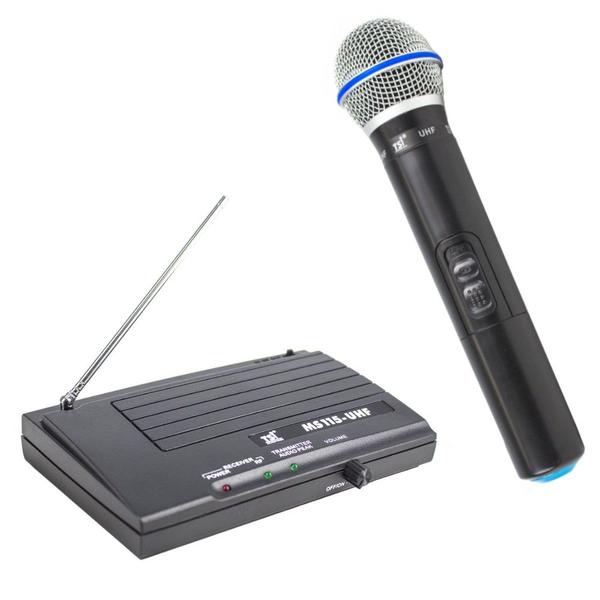Microfone Tsi Ms115-uhf S/fio