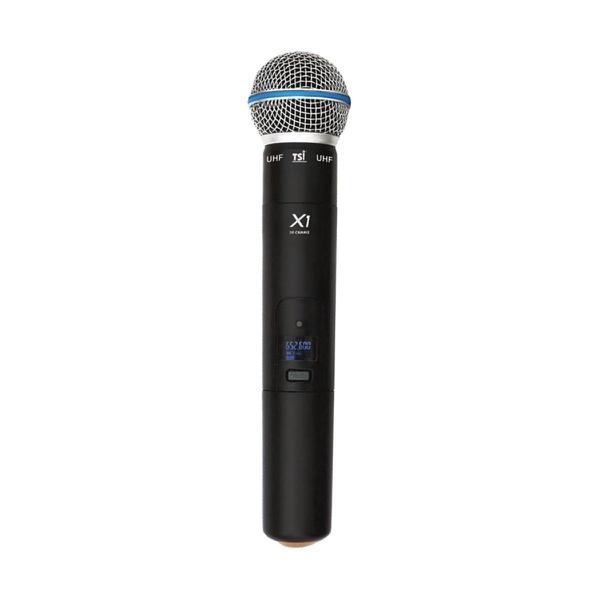 Microfone UHF Vocal Sem Fio X1 - TSI