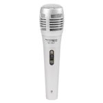 Microfone Unidirecional com Fio Prata - Sc-1001 - Performance Sound 055-1001