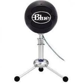 Microfone USB Blue Microphones Snowball Black