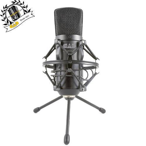 Microfone Usb Condensador de Estúdio Gxl-2600 Usb - Cad Áudio