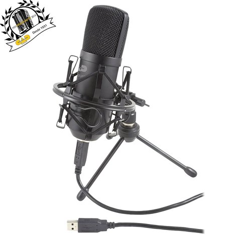 Microfone Usb Estúdio Gxl-2600 Usb - Cad Áudio