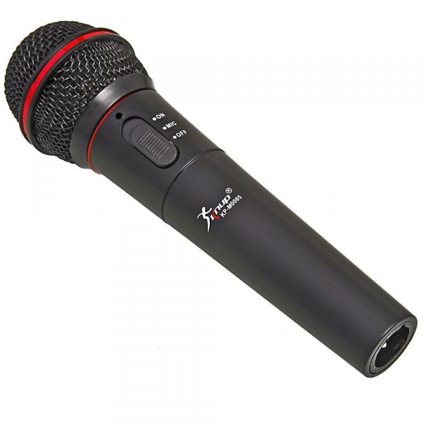 Microfone Vermelho Knup Kp-M0005