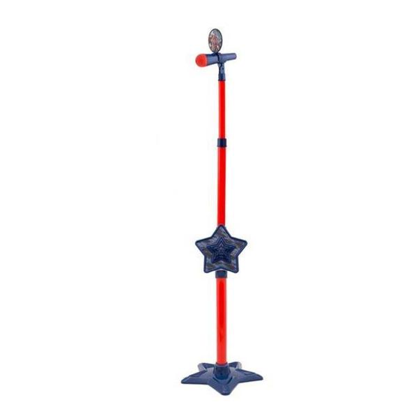 Microfone Vingadores com Pedestal Marvel - Toyng 33296