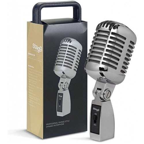 Microfone Vintage Stagg Sdm 100 Cr