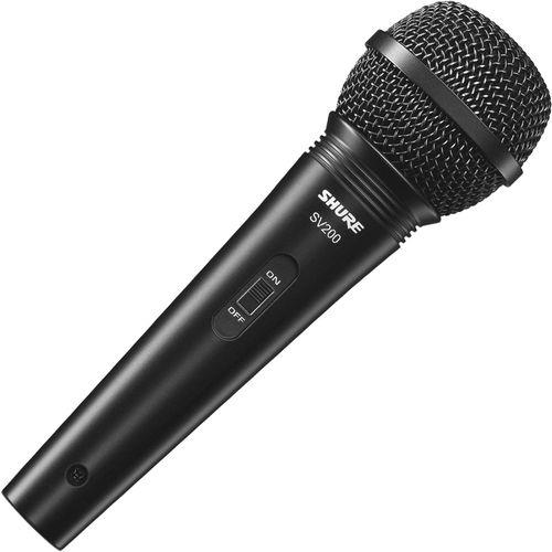 Microfone Vocal C/fio Sv200 Shure