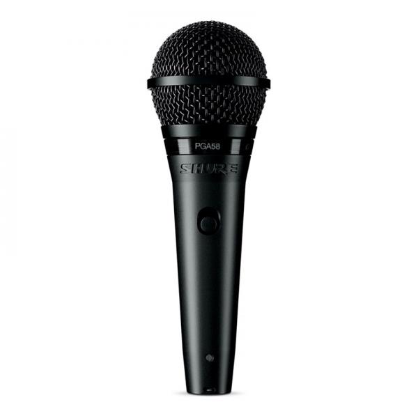 Microfone Vocal Cardioide SHURE PGA-58 LC