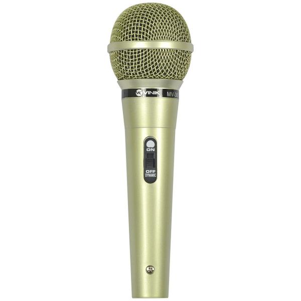 Microfone Vocal com Fio Mv-30 Champagne - Vinik