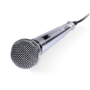 Microfone Vocal com Fio MV-60 Prata - Vinik