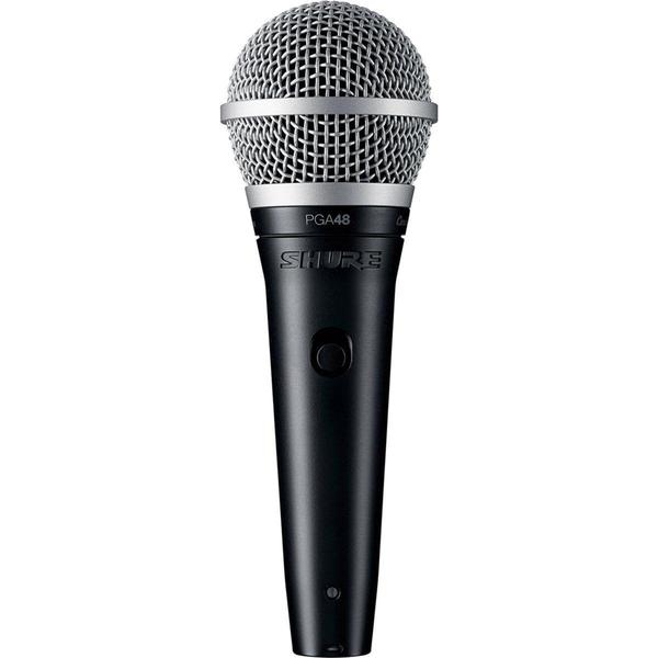Microfone Vocal com Fio Preto PGA48-LC Shure